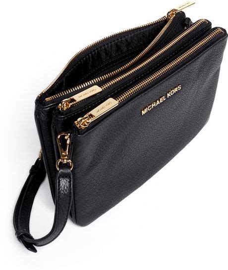 michael kors bedford gusset crossbody bag black|Michael Kors legacy bag.